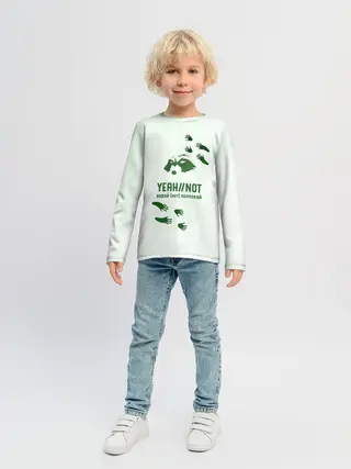 Детский лонгслив / Енот