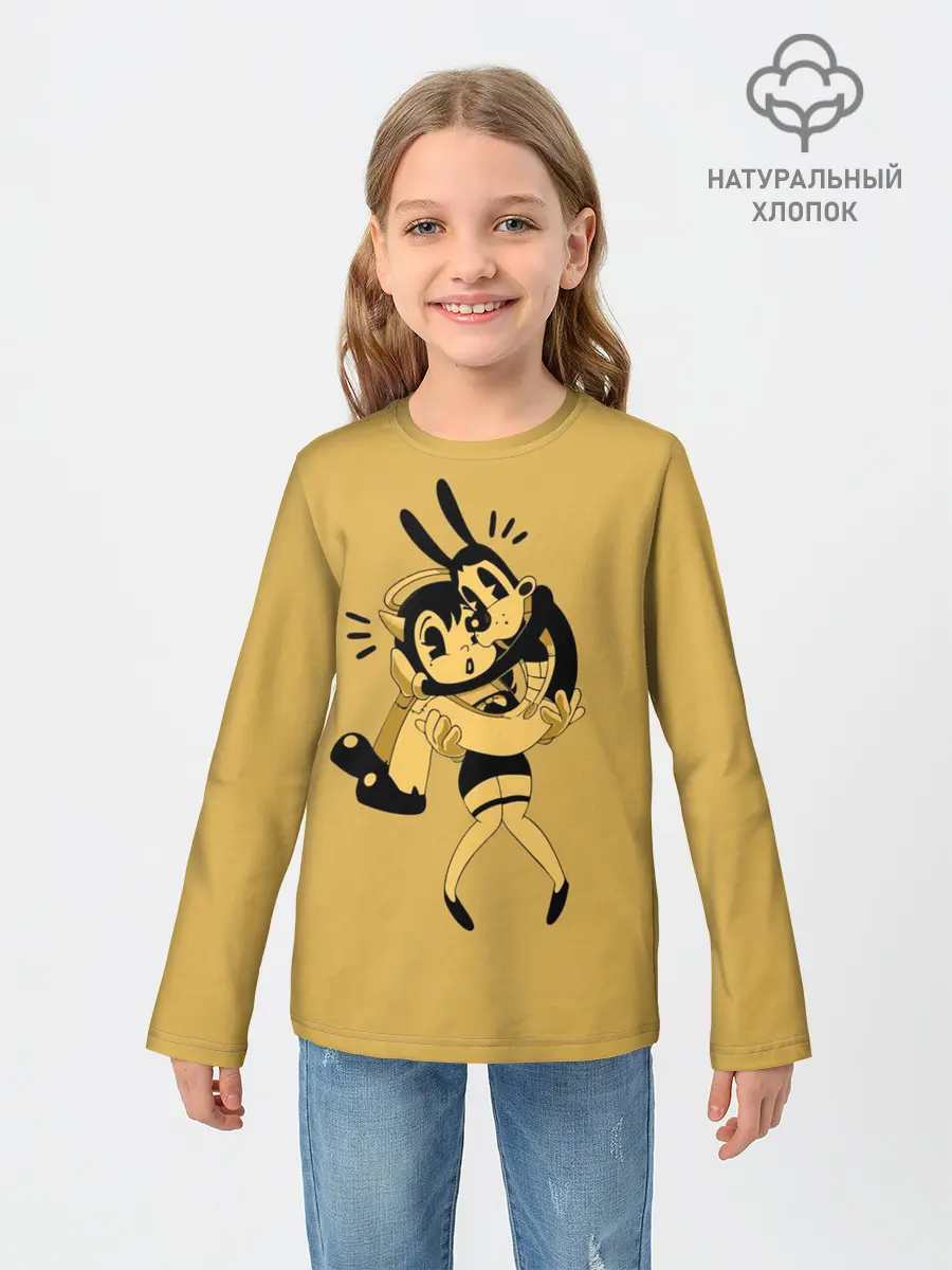 Детский лонгслив / Bendy And The Ink Machine