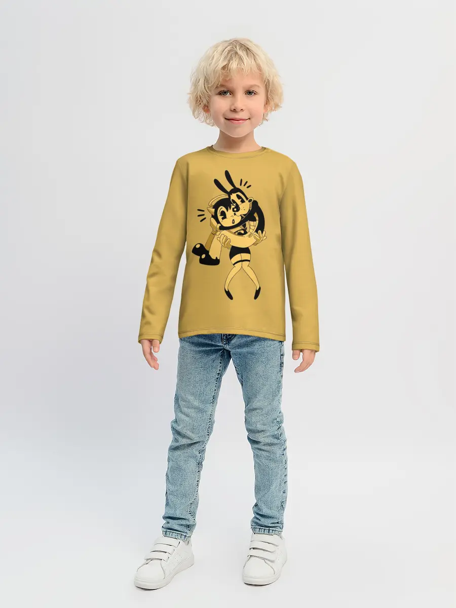 Детский лонгслив / Bendy And The Ink Machine