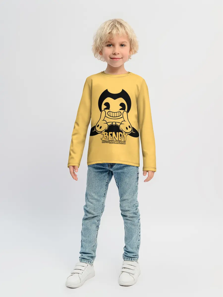 Детский лонгслив / Bendy And The Ink Machine