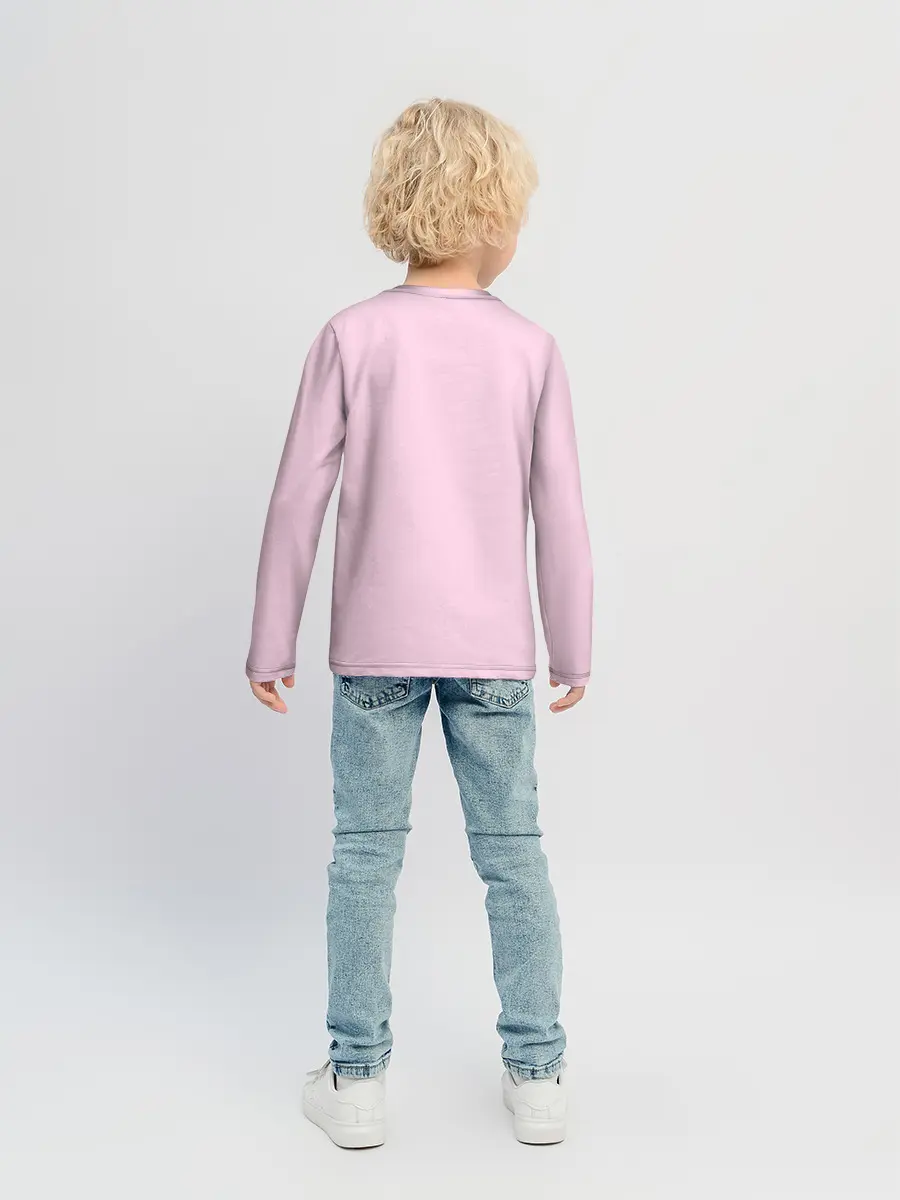 Детский лонгслив / Кот