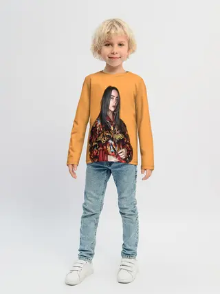 Детский лонгслив / Billie eilish
