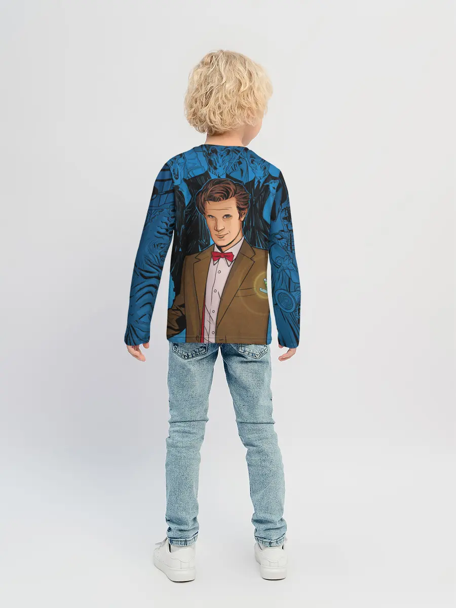 Детский лонгслив / Доктор Кто