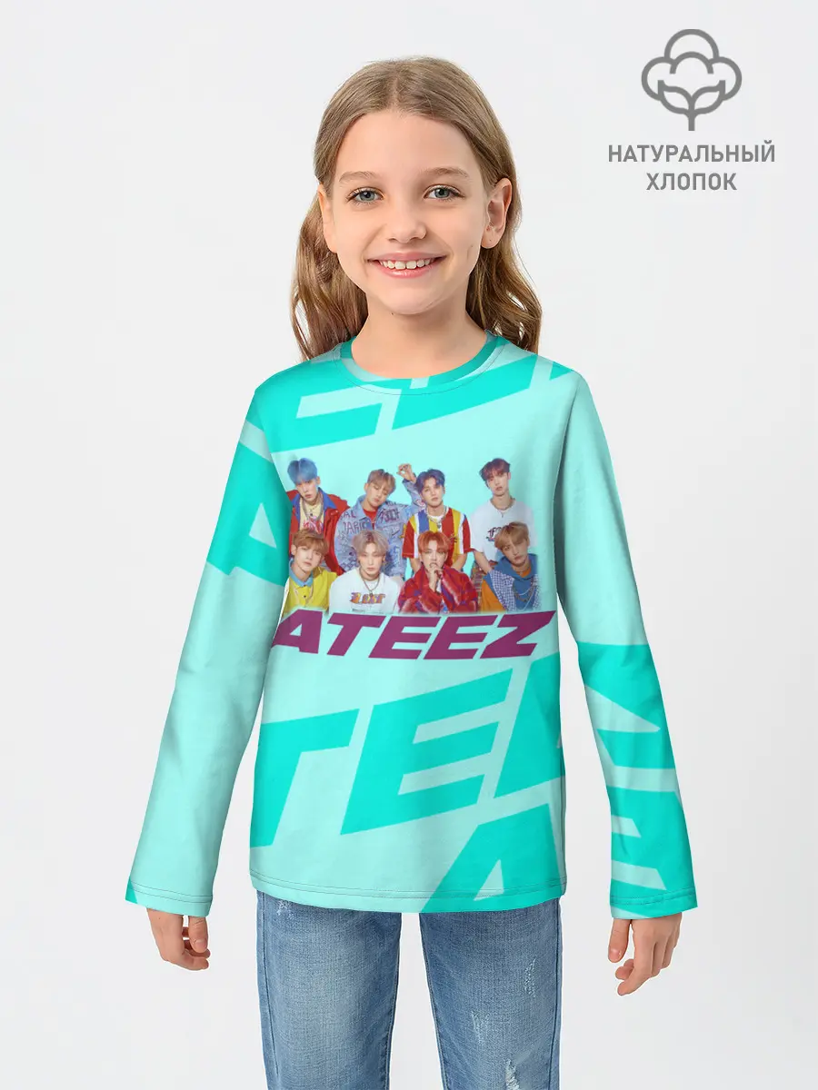 Детский лонгслив / Ateez