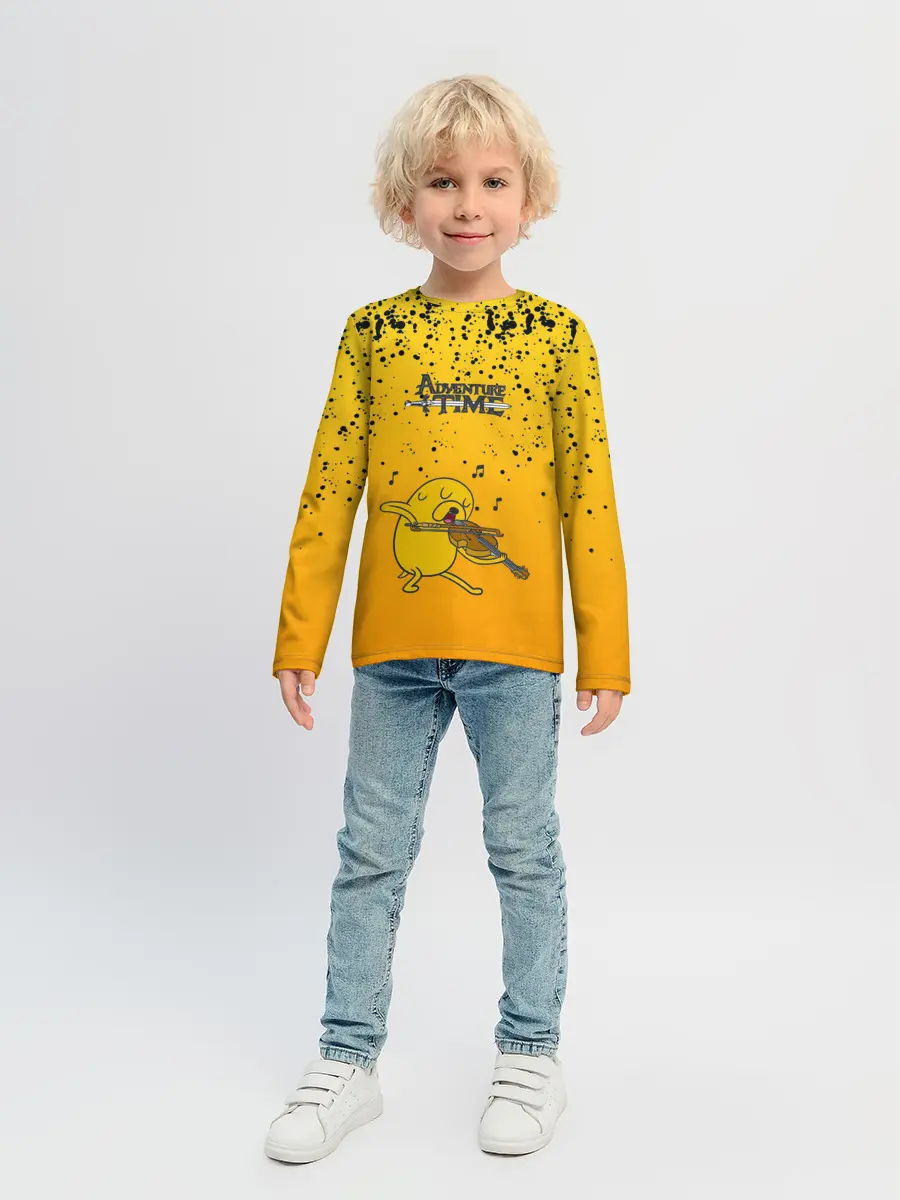 Детский лонгслив / Jake-musician