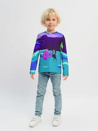 Детский лонгслив / Princesses