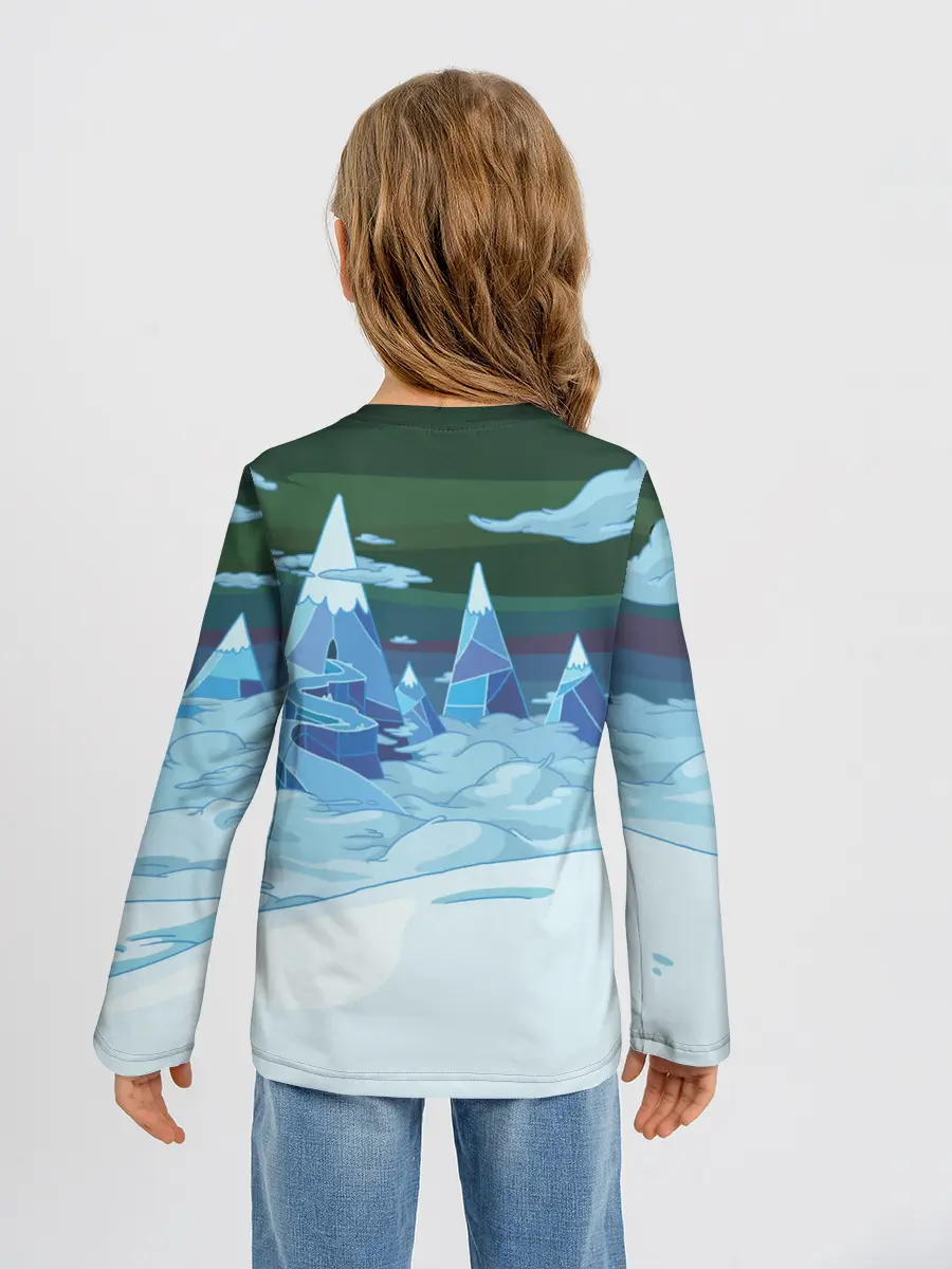 Детский лонгслив / Finn on Jake