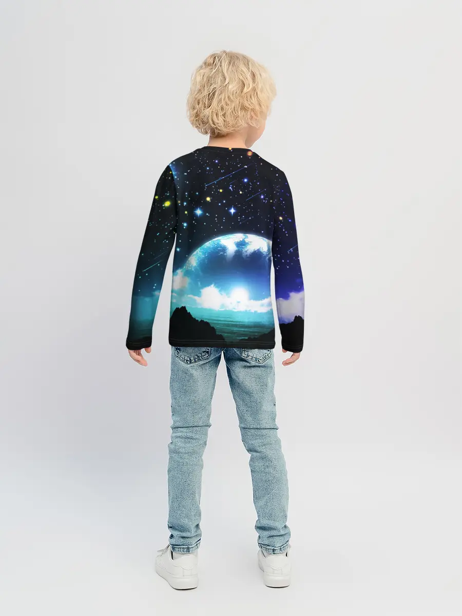 Детский лонгслив / ЛУНА