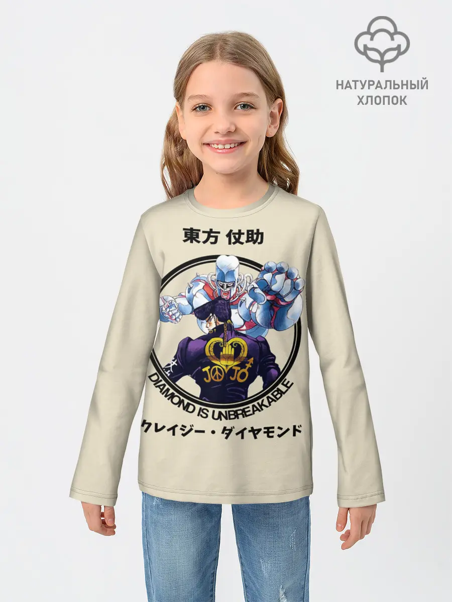 Детский лонгслив / Приключения ДжоДжо
