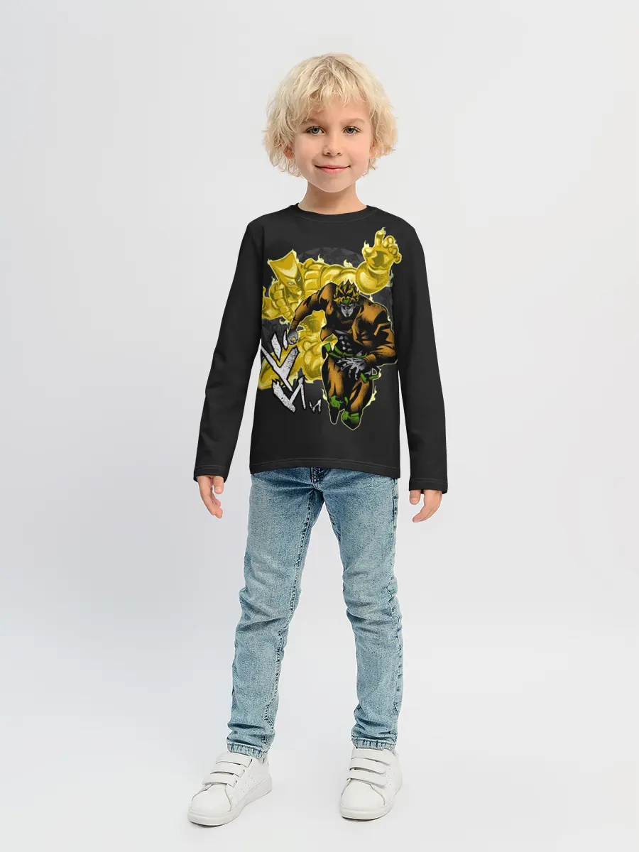 Детский лонгслив / Dio & Za Warudo