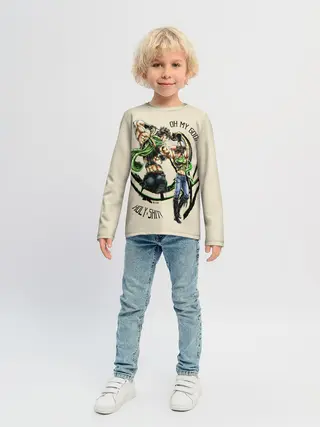 Детский лонгслив / JoJo Bizarre Adventure