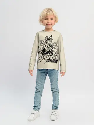 Детский лонгслив / Приключения ДжоДжо