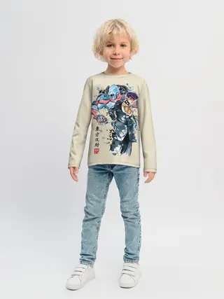 Детский лонгслив / Приключения ДжоДжо