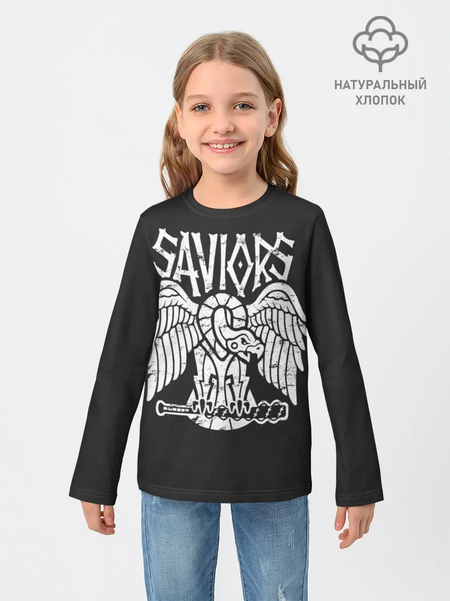 Детский лонгслив / Ходячие мертвецы Saviors