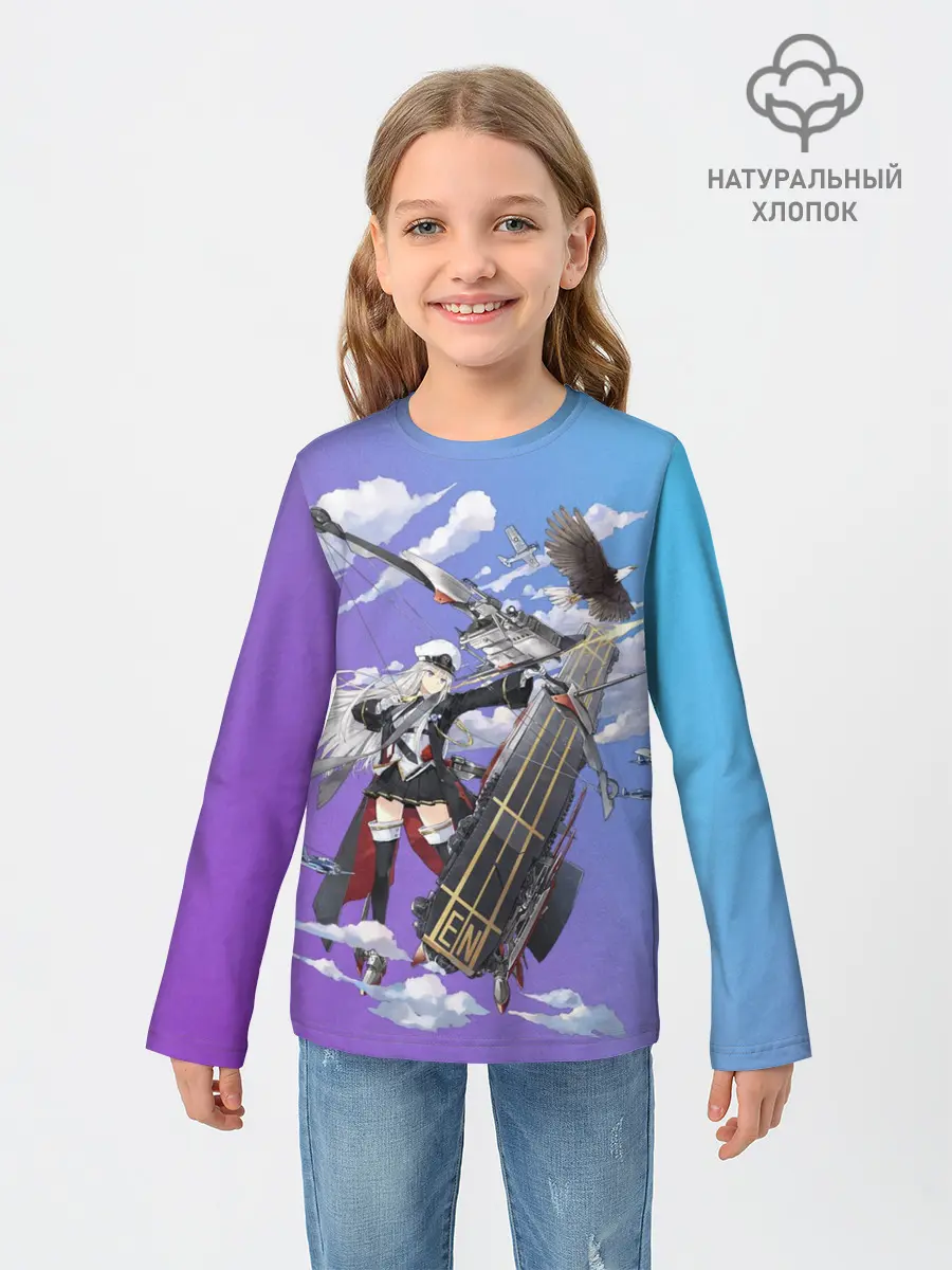 Детский лонгслив / Azur Lane Enterprise and Yorktown