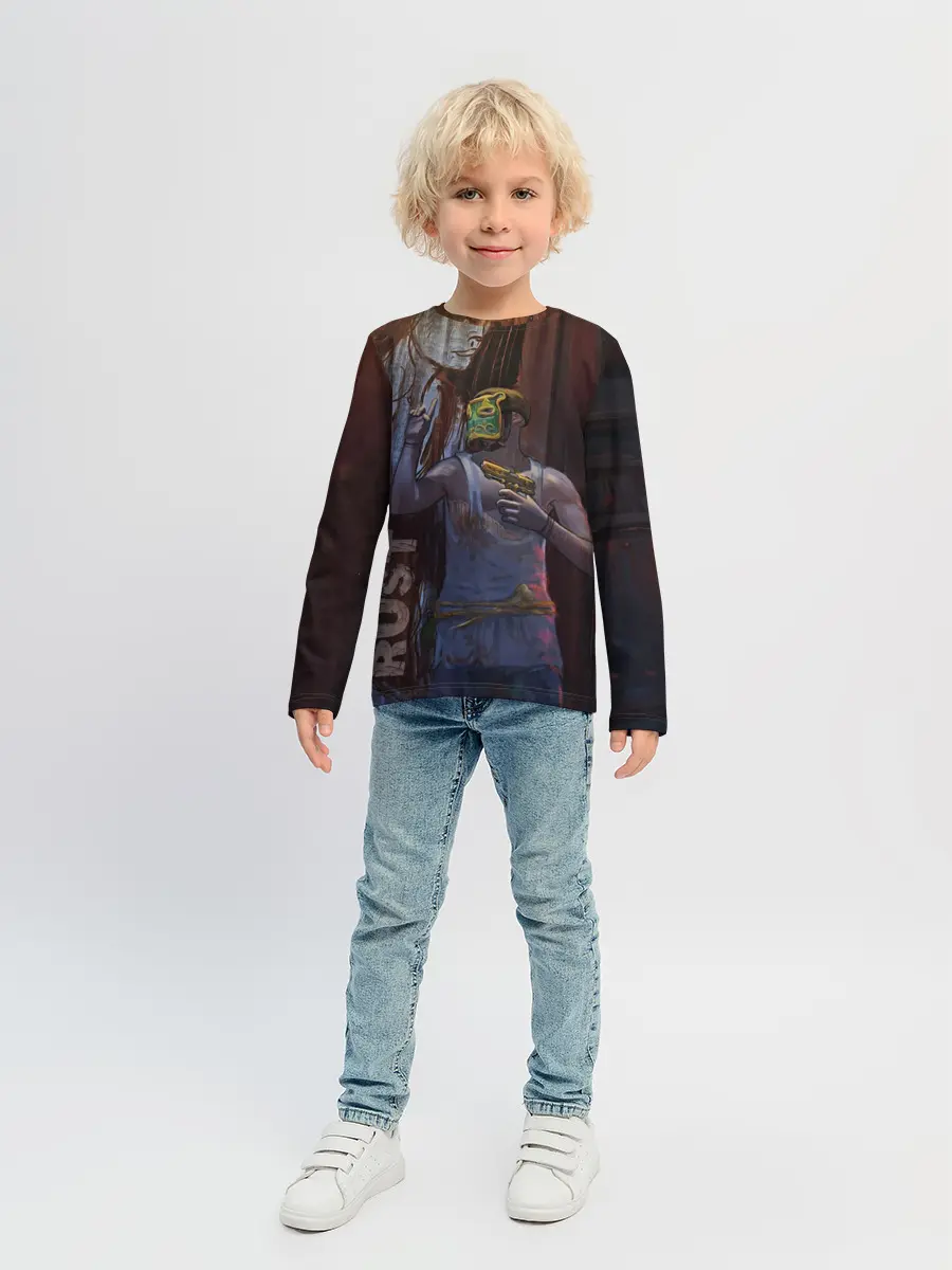 Детский лонгслив / Keep out