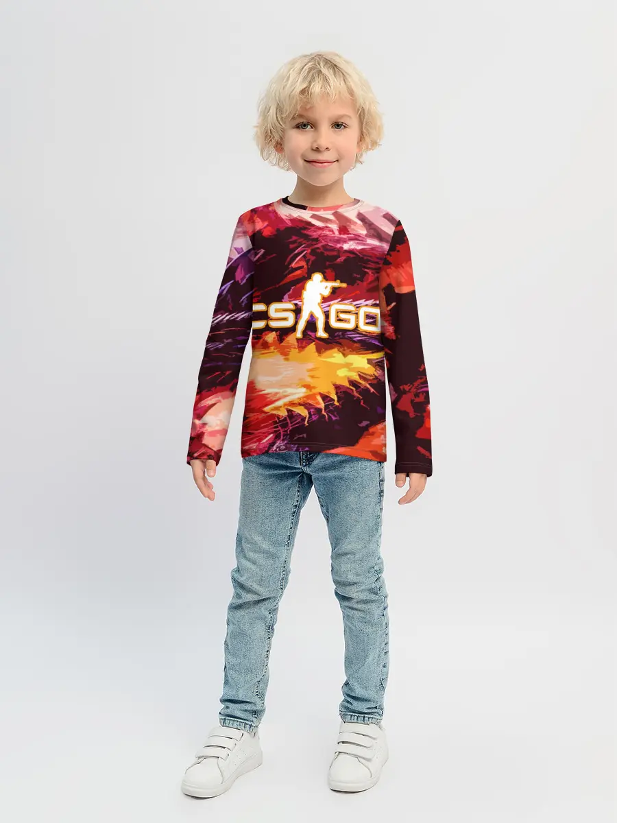 Детский лонгслив / CS GO