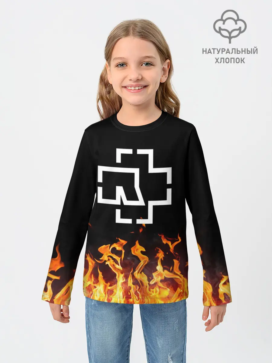 Детский лонгслив / Rammstein