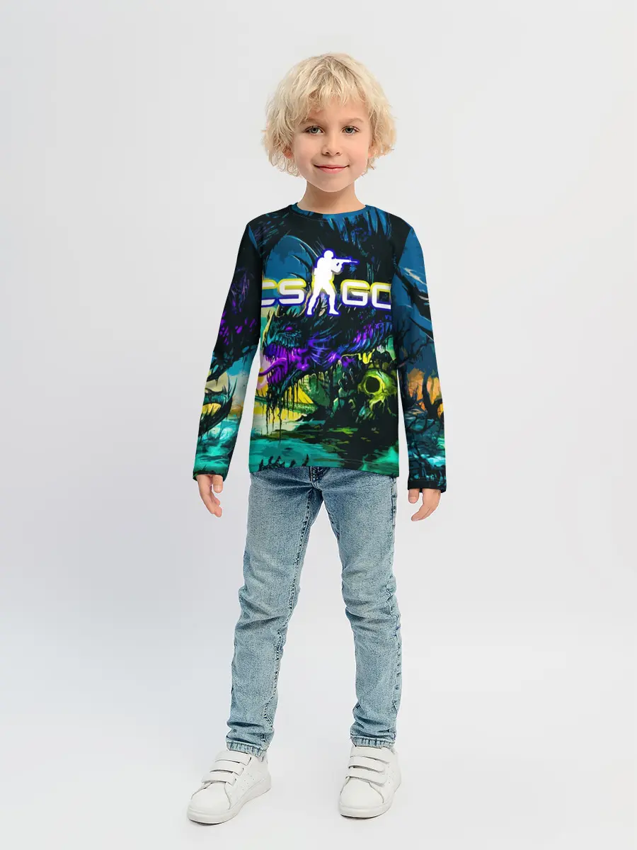 Детский лонгслив / CS GO