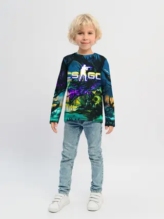 Детский лонгслив / CS GO