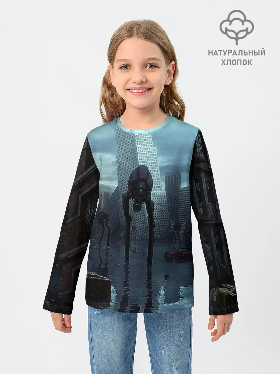 Детский лонгслив / Халф-лайф