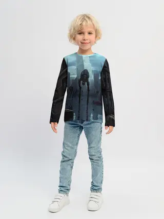 Детский лонгслив / Халф-лайф