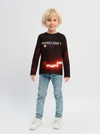 Детский лонгслив / MINECRAFT