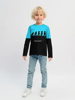 Детский лонгслив / MINECRAFT