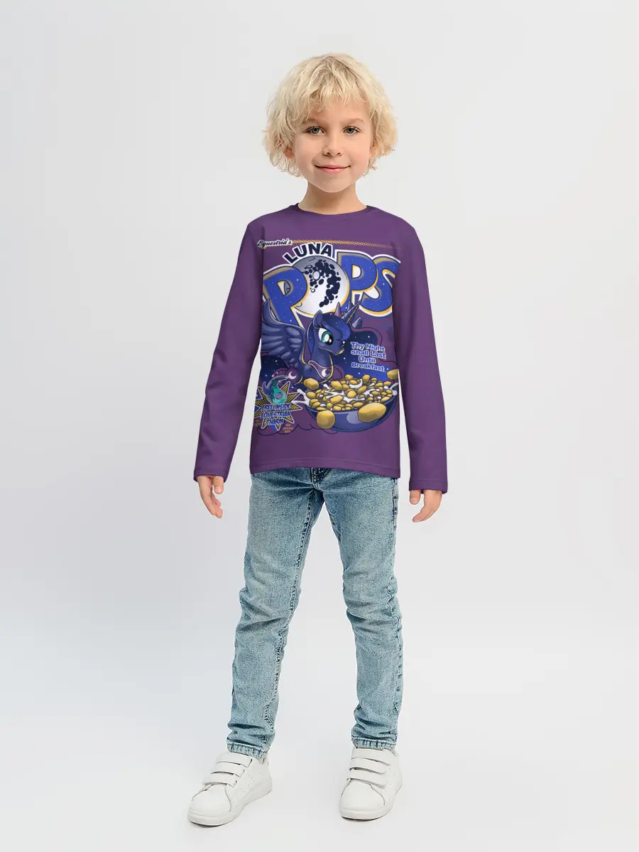 Детский лонгслив / My little pony Luna pops