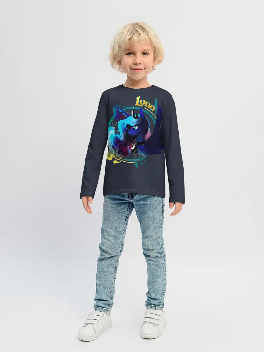 Детский лонгслив / My little pony Luna
