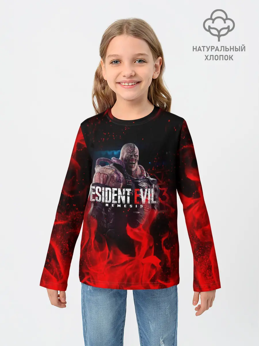 Детский лонгслив / RESIDENT EVIL 3