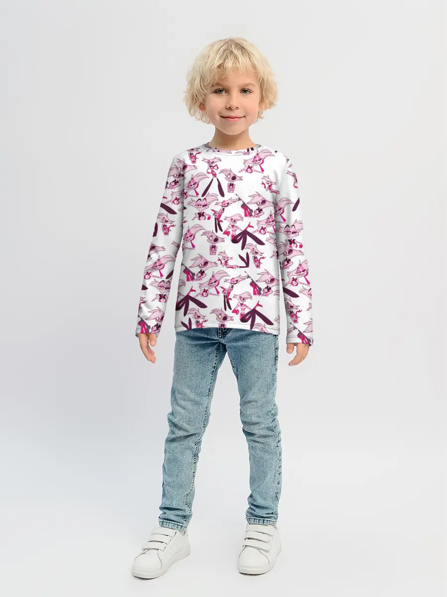 Детский лонгслив / Hazbin Hotel: Angel Dust