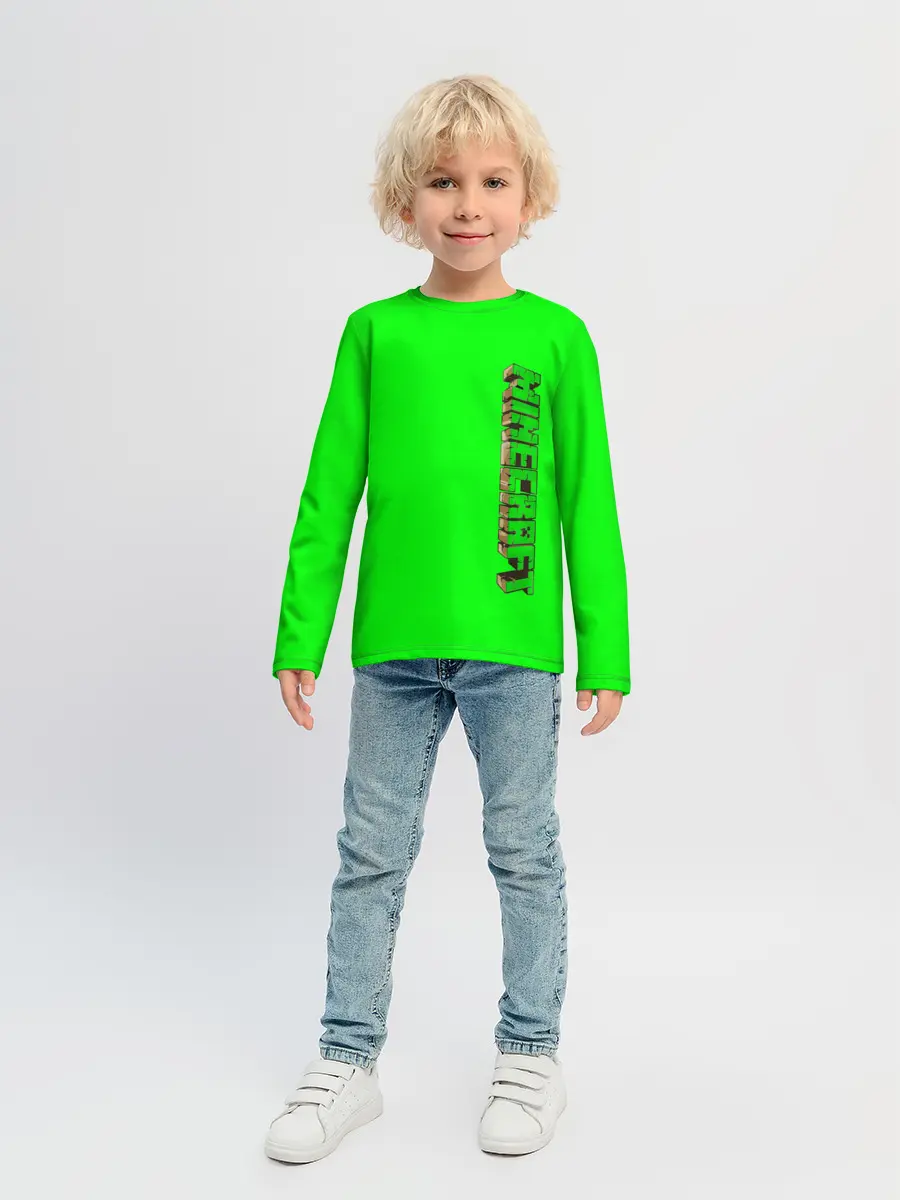 Детский лонгслив / Minecraft