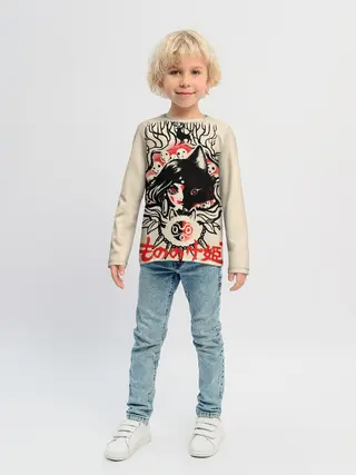 Детский лонгслив / Принцесса Мононоке