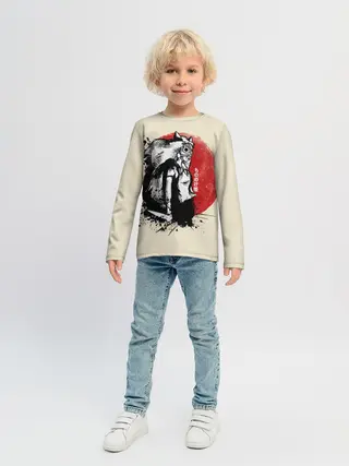 Детский лонгслив / Принцесса Мононоке