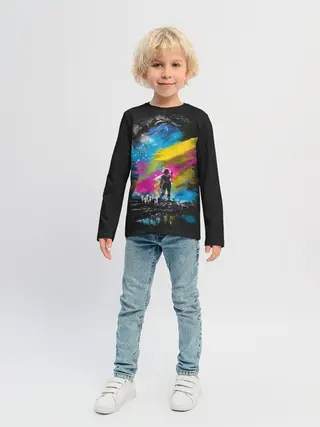 Детский лонгслив / Принцесса Мононоке