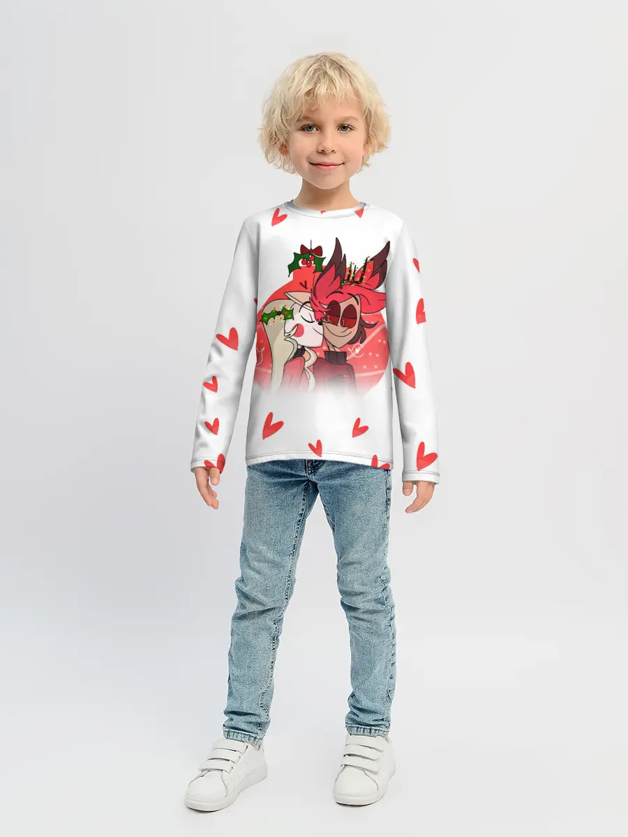 Детский лонгслив / ОТЕЛЬ ХАЗБИН НОВОГОДНИЙ