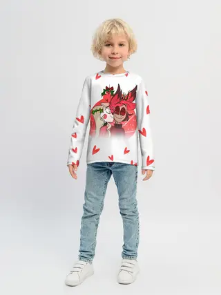 Детский лонгслив / ОТЕЛЬ ХАЗБИН НОВОГОДНИЙ