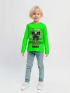 Детский лонгслив / MINECRAFT CREEPER