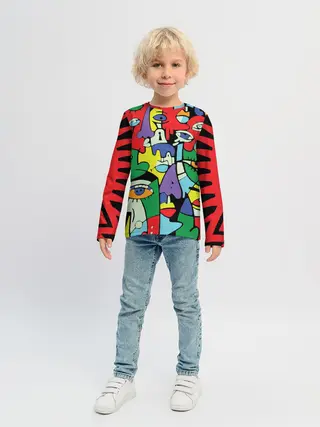 Детский лонгслив / MNOGOLICE