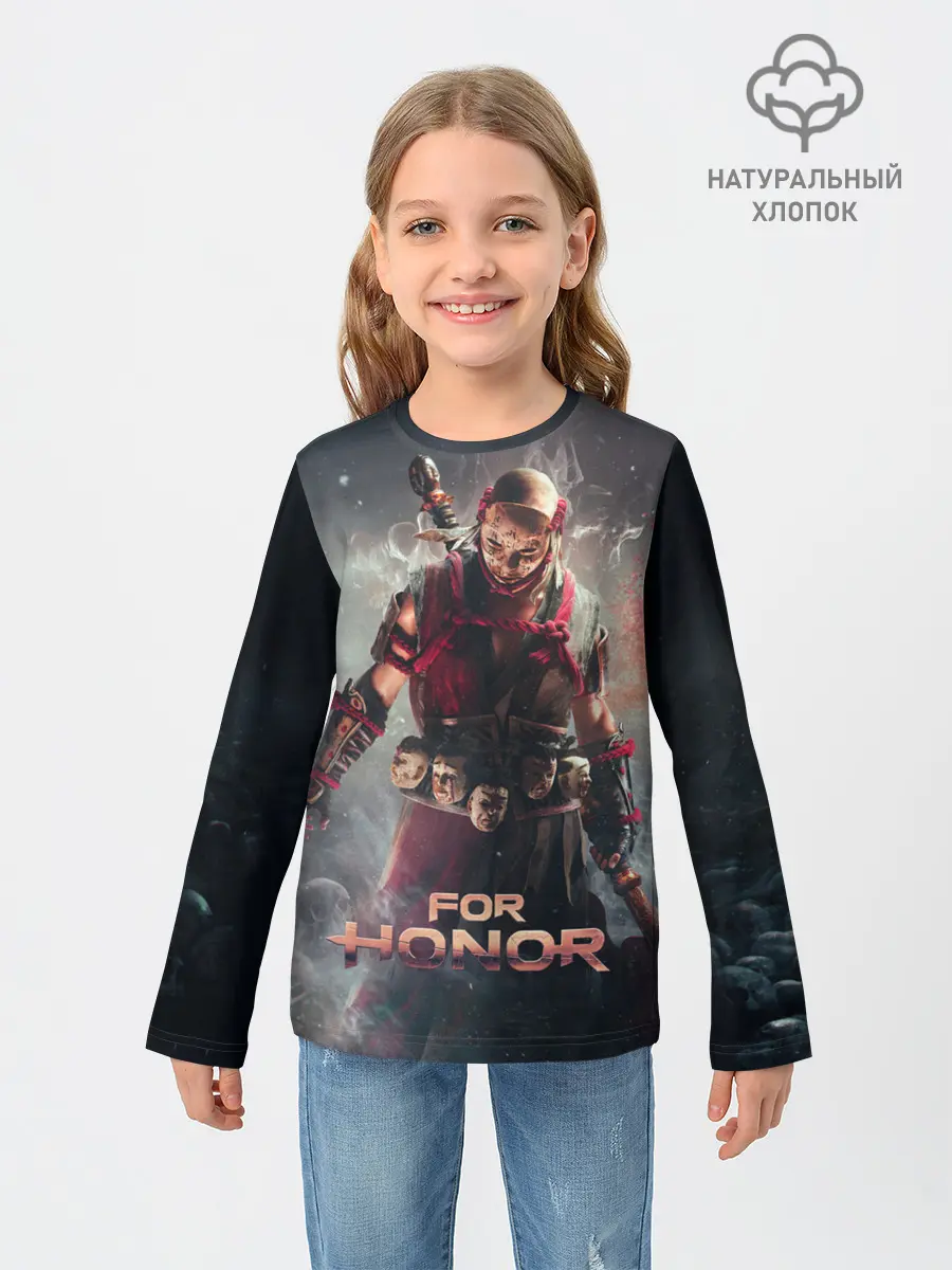 Детский лонгслив / Shadows of the Hitokiri art