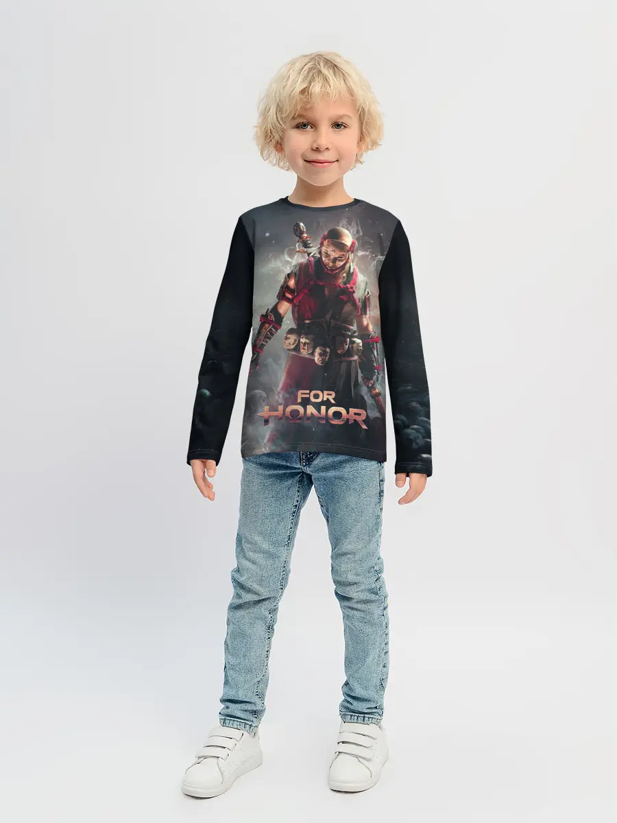 Детский лонгслив / Shadows of the Hitokiri art