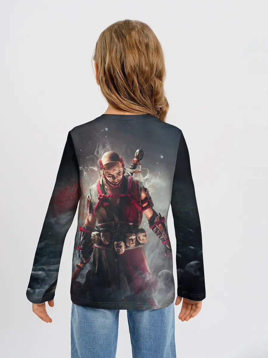 Детский лонгслив / Shadows of the Hitokiri art