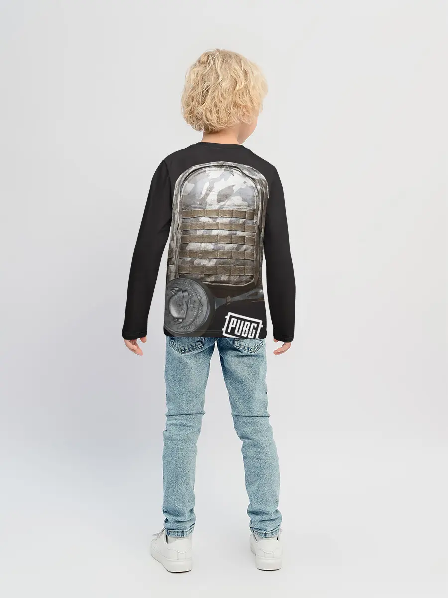 Детский лонгслив / PUBG снаряжение