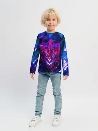 Детский лонгслив / CS GO + текстура ТОП