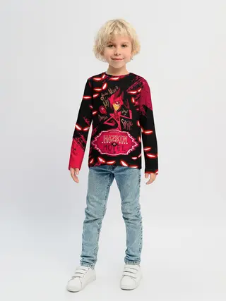 Детский лонгслив / HAZBIN HOTEL ALASTOR.