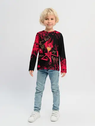 Детский лонгслив / HAZBIN HOTEL ALASTOR.