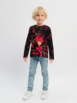 Детский лонгслив / HAZBIN HOTEL ALASTOR.