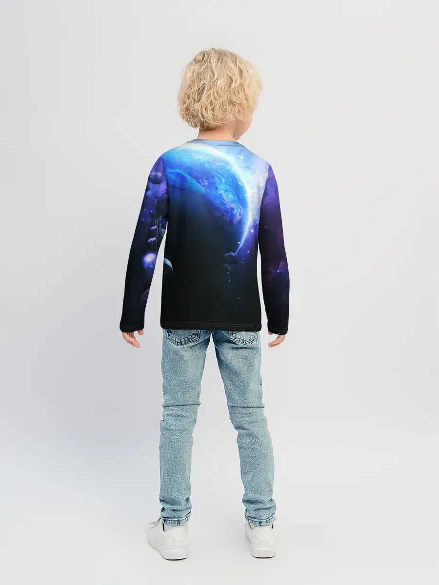 Детский лонгслив / ЗЕМЛЯ