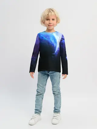 Детский лонгслив / ЗЕМЛЯ